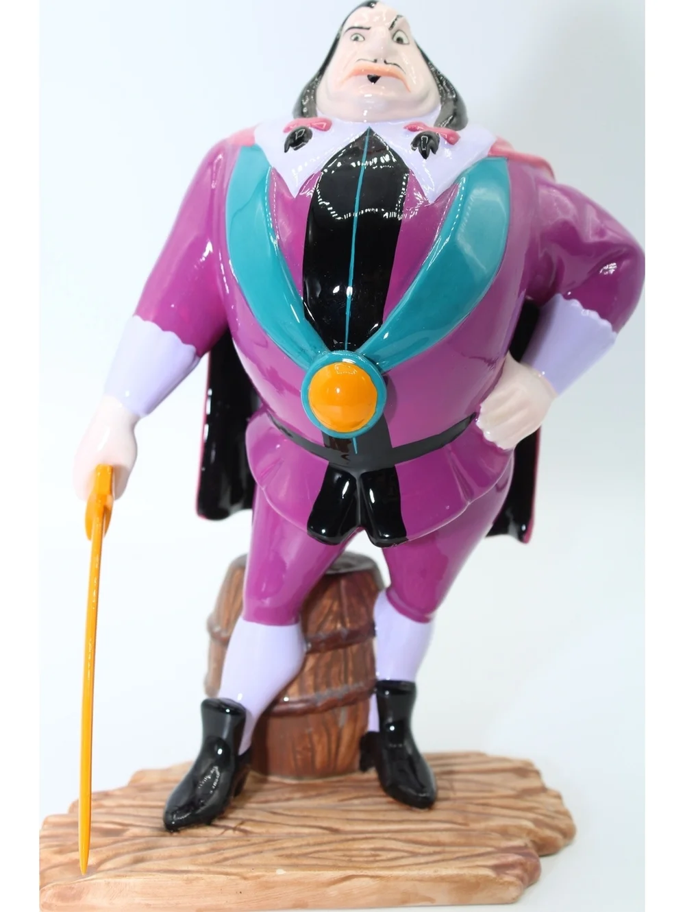 NWT VTG Disney Pocahontas Villain Governor John Ratcliffe Porcelain Figurine 8